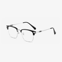 Load image into Gallery viewer, Progressive Multifocal Men Reading Glasses Anti Fog Blue Light Blocking For Computer Women Metal Big Square Eyewear Frame UV+1.5