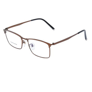 Pure Titanium Glasses Frame Men Square Eyeglasses Women Spectacles Prescription Myopia Optical Frame Eyewear DD1533