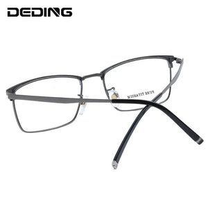 Pure Titanium Glasses Frame Men Square Eyeglasses Women Spectacles Prescription Myopia Optical Frame Eyewear DD1533