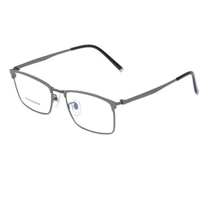 Pure Titanium Glasses Frame Men Square Eyeglasses Women Spectacles Prescription Myopia Optical Frame Eyewear DD1533