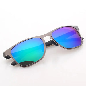 RUI HAO EYEWEAR Polarized Sunglasses Men  Polarized Glasses Driving Goggles Stainless Steel Eyeglasses Frame