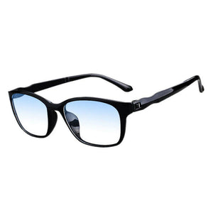 Reading Eyewear Presbyopia Glasses for Men Women Anti Blue Light Lens Eyeglasses Ultra Light Gradient Color Black Frame Eyewear