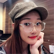 Carica l&#39;immagine nel visualizzatore di Gallery, Retro Big Frame Oversized Finished Myopia Eyeglasses Women Men Eye Glasses Short-sighted Spectacle  -1.0 -1.5 -2.0 -2.5 To -6.0