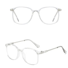 Carica l&#39;immagine nel visualizzatore di Gallery, Retro Big Frame Oversized Finished Myopia Eyeglasses Women Men Eye Glasses Short-sighted Spectacle  -1.0 -1.5 -2.0 -2.5 To -6.0