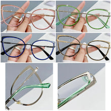 Load image into Gallery viewer, Retro Metal Frame Glasses Women Men Computer Eye Anti-blue Light Glasses Transparent Protection Eyeglass