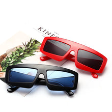 Carica l&#39;immagine nel visualizzatore di Gallery, Retro Square Sunglasses Men Women Retro Black White Red Frame Rectangular Sun Glasses Male Female Shades lunette de soleil femme