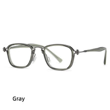 Load image into Gallery viewer, Retro Steam Punk Design Glasses Frames Optical Prescription Men Women Anti Blue Light Acetate Leg  Computer Eyeglasses