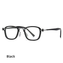 Load image into Gallery viewer, Retro Steam Punk Design Glasses Frames Optical Prescription Men Women Anti Blue Light Acetate Leg  Computer Eyeglasses