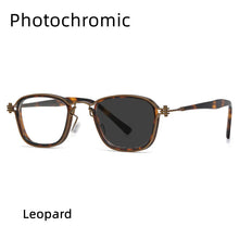 Load image into Gallery viewer, Retro Steam Punk Design Glasses Frames Optical Prescription Men Women Anti Blue Light Acetate Leg  Computer Eyeglasses