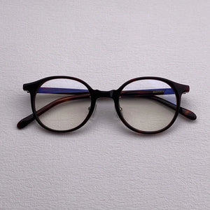 Retro acetate glasses frame Men and women have nasal brackets for retro round optical glasses frame designer myopia prescription