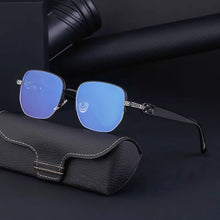 Load image into Gallery viewer, Retro box sunglasses for men&#39;s personalized half frame driving sunglasses for men&#39;s