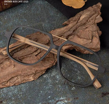 Load image into Gallery viewer, Wood eyeglasses frame