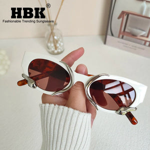 Steampunk Rectangle Sunglasses for Women New Small Frames Punk Snake Sun Glasses Luxury Brand Men Eyewear UV400 Shades Glasses