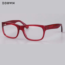 Load image into Gallery viewer, Squqre optical frames business man 2018 hot selling  Men Women acetate Eyeglasses Brand Retro old man for reading Glasses