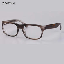 Load image into Gallery viewer, Squqre optical frames business man 2018 hot selling  Men Women acetate Eyeglasses Brand Retro old man for reading Glasses