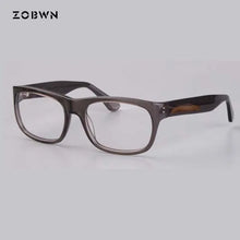 Load image into Gallery viewer, Squqre optical frames business man 2018 hot selling  Men Women acetate Eyeglasses Brand Retro old man for reading Glasses