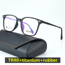 Load image into Gallery viewer, Titanium glasses frames Ultra Light Square Spectacle women TR90 Eyeglasses  Optical Prescription Glasses Frame Men 5070