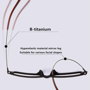 Titanium glasses frames Ultra Light Square Spectacle women TR90 Eyeglasses  Optical Prescription Glasses Frame Men 5070