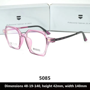 Montature per occhiali in titanio Ultra Light Square Spectacle donna TR90 Occhiali da vista Occhiali da vista ottici Montatura da uomo 5070