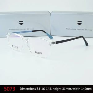 Titanium glasses frames Ultra Light Square Spectacle women TR90 Eyeglasses  Optical Prescription Glasses Frame Men 5070