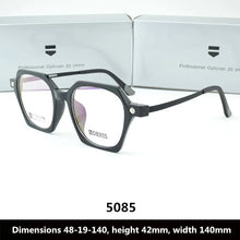 Load image into Gallery viewer, Titanium glasses frames Ultra Light Square Spectacle women TR90 Eyeglasses  Optical Prescription Glasses Frame Men 5070