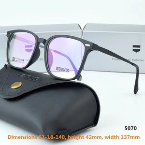 Titanium glasses frames Ultra Light Square Spectacle women TR90 Eyeglasses  Optical Prescription Glasses Frame Men 5070