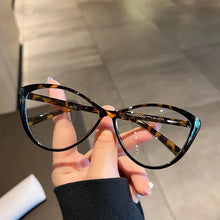 Load image into Gallery viewer, Transparent Computer Glasses Frame Women Anti Blue Light Round Eyewear Blocking Glasses Optical Spectacle Eyeglass glasses