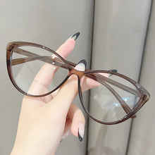 Carica l&#39;immagine nel visualizzatore di Gallery, Transparent Computer Glasses Frame Women Anti Blue Light Round Eyewear Blocking Glasses Optical Spectacle Eyeglass glasses