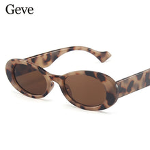 Load image into Gallery viewer, Trendy Retro Oval Sunglasses Women New Unisex Small Frame Shades Eyewear UV400 Vintage Travel Sun Glasses oculos de sol