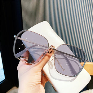 Ultralight Blue Blocking Glasses Retro Frame Plain Glasses Women Blocking Eyewear Popular Reading Anti-blue Light Eyeglasses