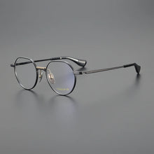 Load image into Gallery viewer, Ultralight Pure Titanium Glasses Frame Women Men Round Myopia Eyeglasses Optical Spectacle Reading Computer Eyewear Gafa