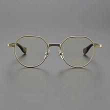 Load image into Gallery viewer, Ultralight Pure Titanium Glasses Frame Women Men Round Myopia Eyeglasses Optical Spectacle Reading Computer Eyewear Gafa