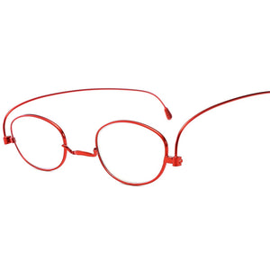 Unisex Anti-blue light Thin Reading Glasses Men Women Stainless Steel Frame Eyeglasses +1.00 +1.50 +2.00+ 2.50 +3.00