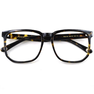 Vazrobe Oversized Eyeglasses Frames Male Wooden glasses men spring hinge big large wide face square spectacles for prescription