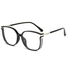 Carica l&#39;immagine nel visualizzatore di Gallery, Vintage Square Metal Glitter Frame Reading Glasses Women Optical Eyewear Anti-blue Light Presbyopia Eyeglasses