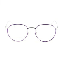 Load image into Gallery viewer, Width-140 Women Titanium Eyeglasses Frames Eyewear Men ultra light retro  thin Whole Temple optical prescription Glasses