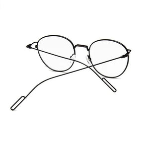 Width-140 Women Titanium Eyeglasses Frames Eyewear Men ultra light retro  thin Whole Temple optical prescription Glasses