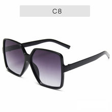 Load image into Gallery viewer, Women Sunglasses Retro Oversized Full Frame Sun Glasses Female Anti-reflective Gradient Eyeglasses Men Big Driving Google UV400