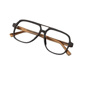 Wood eyeglasses frame