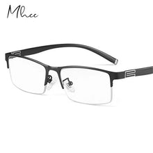 Carica l&#39;immagine nel visualizzatore di Gallery, anti blue light glasses men Business Half-frame  Myopia Glasses The Finished Product Anteojos Miopes Office -50 To -600