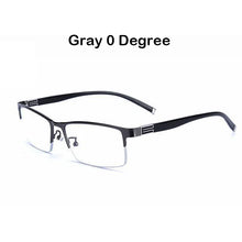 Carica l&#39;immagine nel visualizzatore di Gallery, anti blue light glasses men Business Half-frame  Myopia Glasses The Finished Product Anteojos Miopes Office -50 To -600