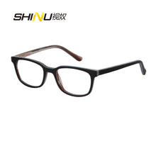 Load image into Gallery viewer, imitationwood optical glasses frame  women men eyeglasses frame   spc glasses Oculos Femininos Gafas ZF115