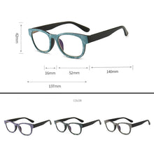 Load image into Gallery viewer, seemfly Retro Classic Reading Glasses Women Men Anti Blue Light Optical Presbyopia Eyewear Frame Diopter +1.0 1.5 2.0 2.5 3 3.5