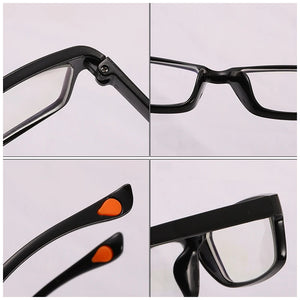 seemfly Ultralight Myopia Glasses Optical Frame Men Women TR90 Square Myopic Eyeglasses With Diopter -1.0 -1.5 -2.0 -2.5 -3 -3.5