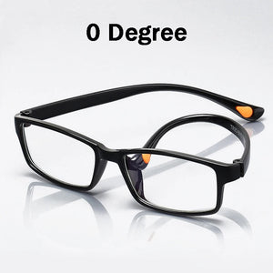 seemfly Ultralight Myopia Glasses Optical Frame Men Women TR90 Square Myopic Eyeglasses With Diopter -1.0 -1.5 -2.0 -2.5 -3 -3.5