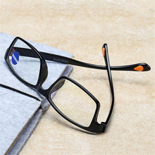 Carica l&#39;immagine nel visualizzatore di Gallery, seemfly Ultralight Myopia Glasses Optical Frame Men Women TR90 Square Myopic Eyeglasses With Diopter -1.0 -1.5 -2.0 -2.5 -3 -3.5