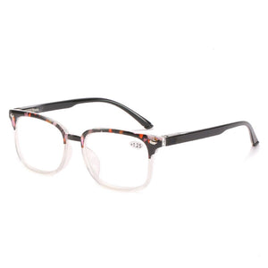 seemfly Women Men Comfortable Reading Glasses Classic Square Presbyopia Eyeglasses Far sight Glasses Frame Diopter +1.0 to +4.0