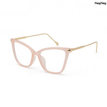 Carica l&#39;immagine nel visualizzatore di Gallery, 2022 Cat Eye Glasses Clear Frame Women Transparent Myopia Optical Glasses Frame Cat Eyeglasses Frames female Spectacle