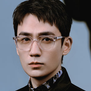 2023 GM  GENTLE Square Oval myopia glasses frame MONSTER KUBO  women men Prescription Eyewear frame