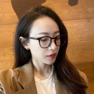 2023 GM  GENTLE Square Oval myopia glasses frame MONSTER KUBO  women men Prescription Eyewear frame